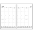 2026 Collins A4 Monthly Planner Diary A4 Size Month To View 2026 Assorted Colours Pack of 3
